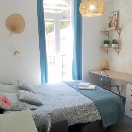 Studio A 50m De La Mer Et Au Pied Du Tramway, Calme, Cosy Et Lumineux Niza