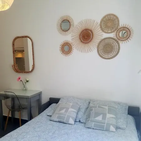Studio A 50m De La Mer Et Au Pied Du Tramway, Calme, Cosy Et Lumineux Apartmán *