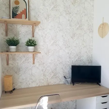 Apartmán Studio A 50m De La Mer Et Au Pied Du Tramway, Calme, Cosy Et Lumineux Nice